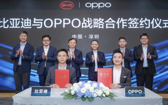 Oppo partners with BYD for joint development of EVs and AI