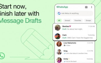 WhatsApp finally gets the message drafts feature, but the drafts don't sync across devices